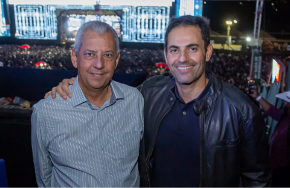 Catalão: Jamil Calife encerra Expo Catalão 2025 ao lado do prefeito Velomar e reforça apoio ao agronegócio regional