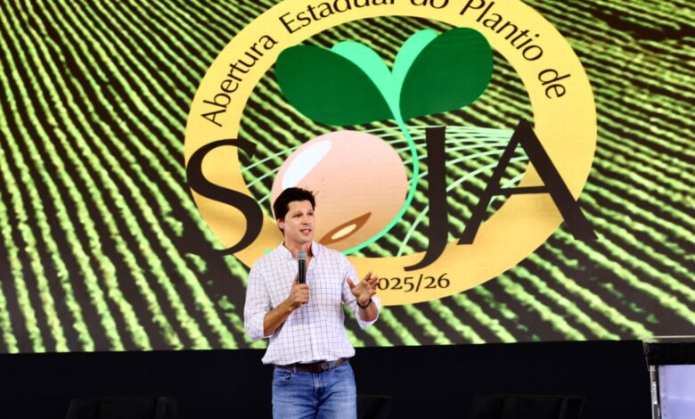 Daniel Vilela anuncia investimentos de R$ 300 milhões e ações para fortalecer o Vale do Araguaia na abertura do plantio da soja 2025/26