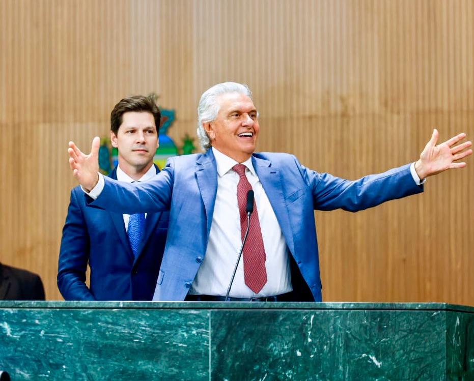 Caiado e Daniel Vilela anunciam fim da cobrança do Fundeinfra em Goiás